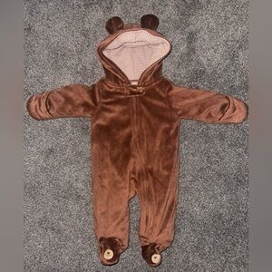 Cozy Brown Bear Kids winter suit